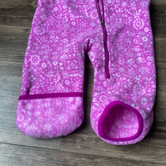 Columbia Baby Girls Pink Hooded Romper 6-12 Months - Picture 4 of 9